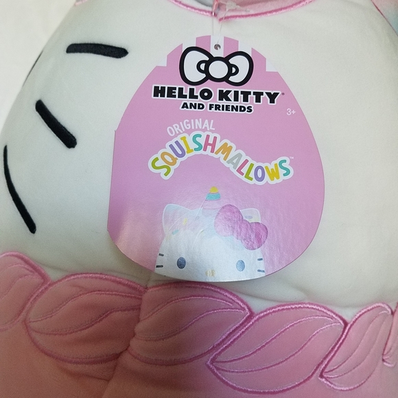 Hello Kitty Squishmallow/Hello Kitty Ice Cream Cupcake Unicorn - Picture 8 of 12